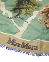 Frida Wool & Silk Square Scarf