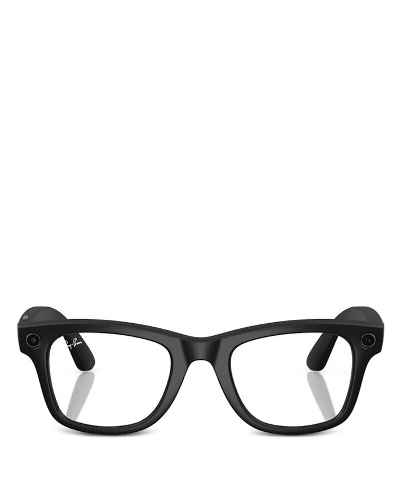 Meta Wayfarer Square AI Glasses, 50mm