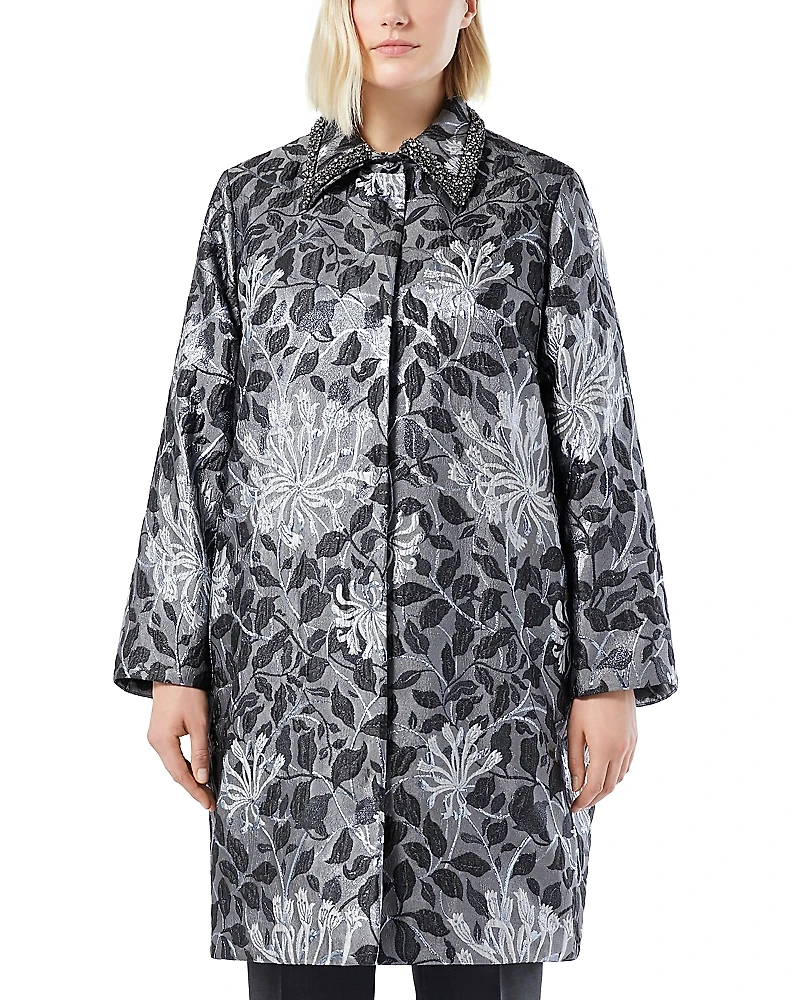 Marina Rinaldi Kirin Jacquard Coat