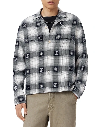 Allsaints Castor Relaxed Fit Long Sleeve Shirt