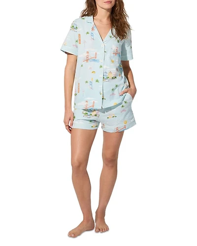 San Francisco Shorty Pajama Set