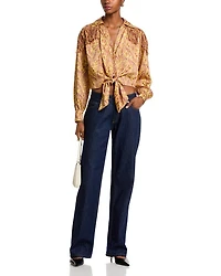 Fringe Charming Paisley Shirt