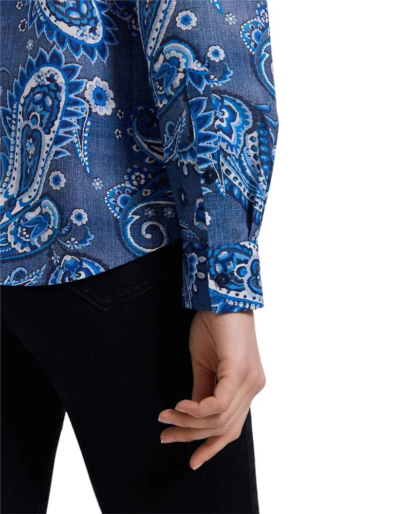 Hampton Paisley Print Shirt