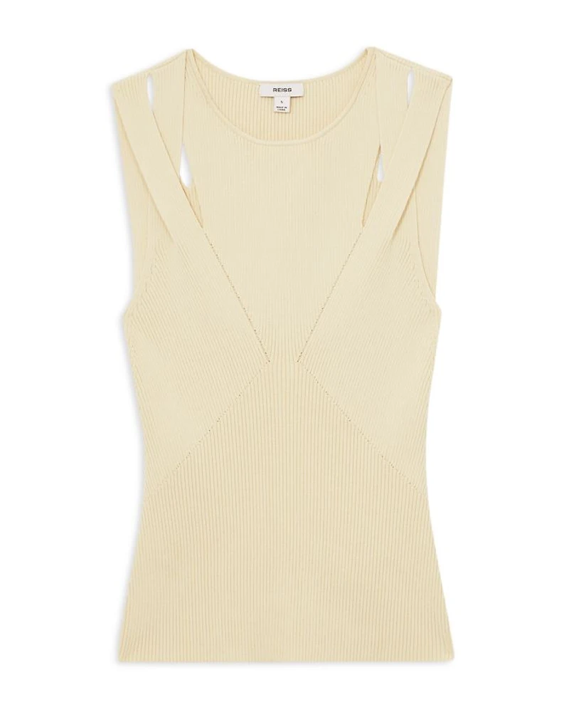 Rhylee Knit Cutout Top