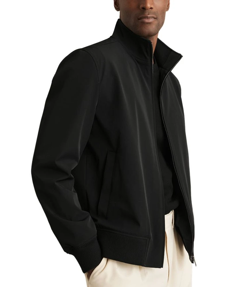 Brad Regular Fit Tech Bomber Jacket