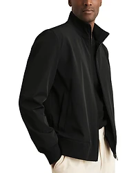 Reiss Brad Regular Fit Tech Bomber Jacket
