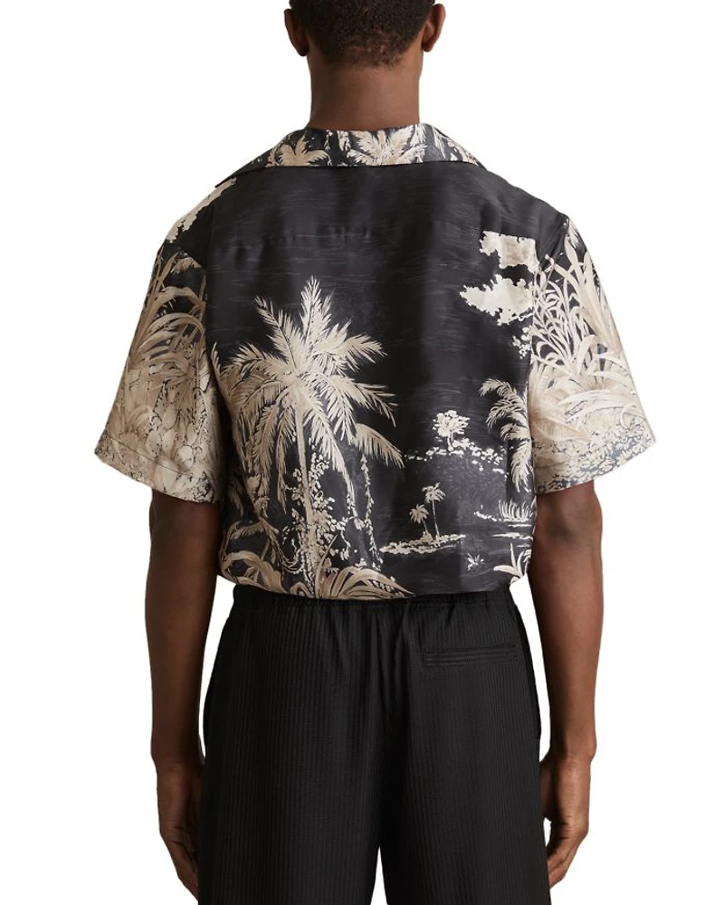 Yoshi Printed Cuban Shirt