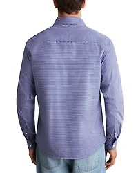Hendrixon Regular Fit Striped Poplin Shirt