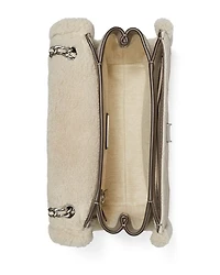 Fleming Soft Shearling Convertible Shoulder Bag