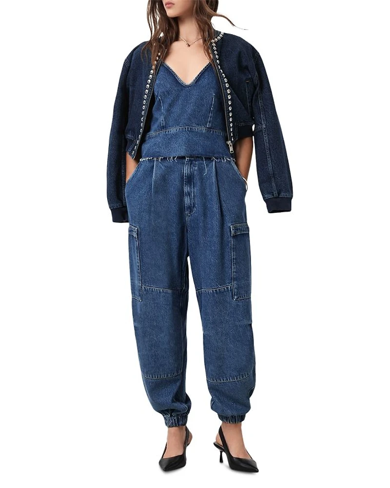 Lilah Denim Top