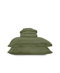ettitude Luxe CleanBamboo Sateen+ Sheet Set, King