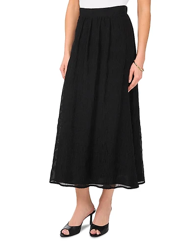 Vince Camuto Textured Midi Skirt