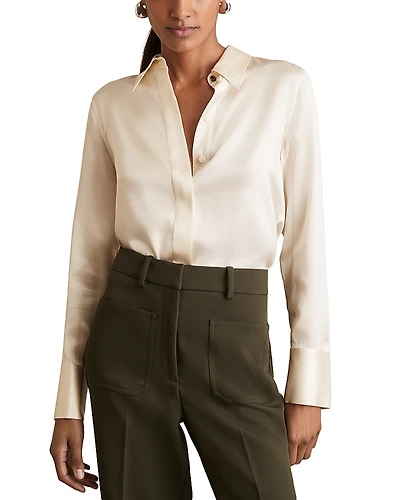 Reiss Ameira Silk Shirt