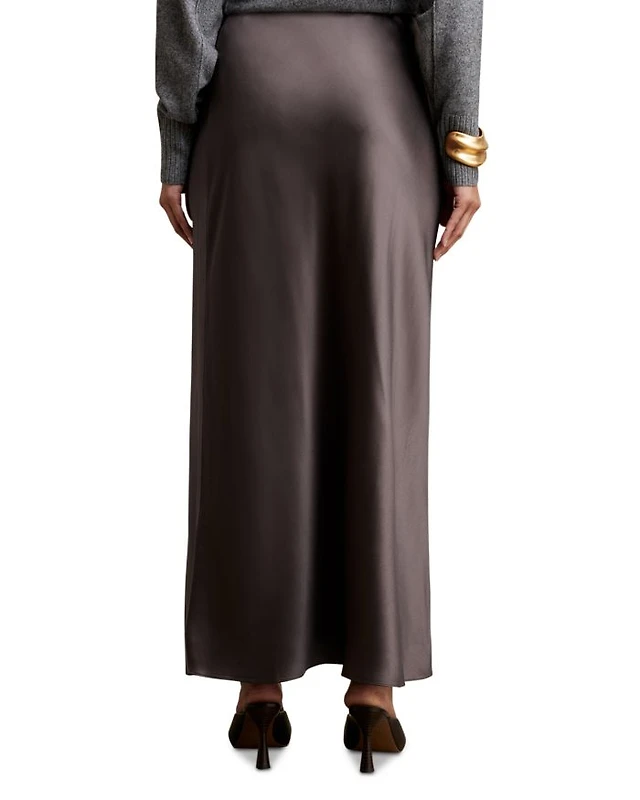 Shop REISS Saskia Silk Slip Skirt at Beverly Center in Los Angeles, CA