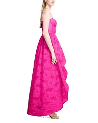 High Low Organza Tulle Gown