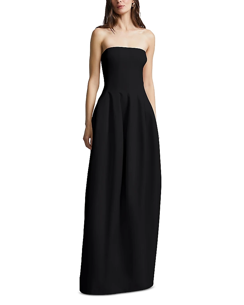 Bcbgmaxazria Solid Structured Gown