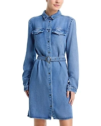Bella Dahl Belted Shirtdress
