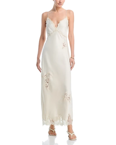 LoveShackFancy Finney Lace Trim Dress