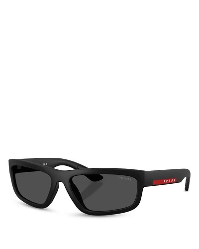 Linea Rossa Rectangle Sunglasses, 59mm