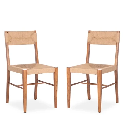 Cody Rattan Dining Chairs, Set of 2
