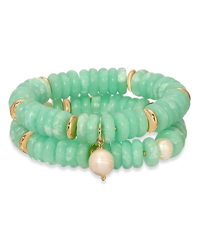 Saint Tropez Beaded Stretch Bracelets