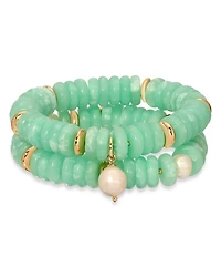 Saint Tropez Beaded Stretch Bracelets