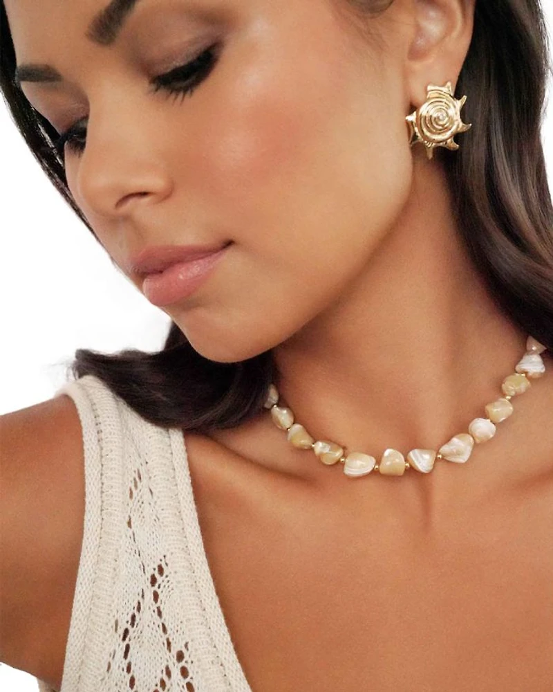 Coastal Beauty Necklace, 14"