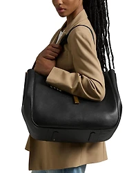 Polo ID Leather Large Tote
