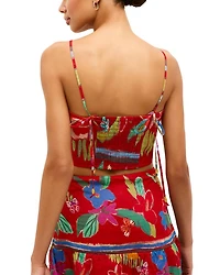 Wyatt Printed Crop Top