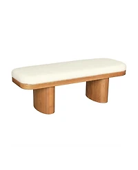 Tov Furniture Ollie Performance Boucle Bench