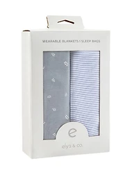 Unisex Wearable Blanket Sleep Sack 2-Pack - Baby