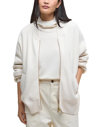 Barbour Milda Knitted Bomber Jacket