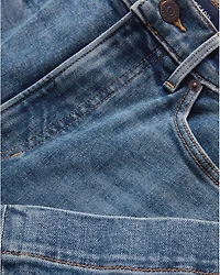 Carson High Rise Ankle Flare Leg Jeans Roadside Blue