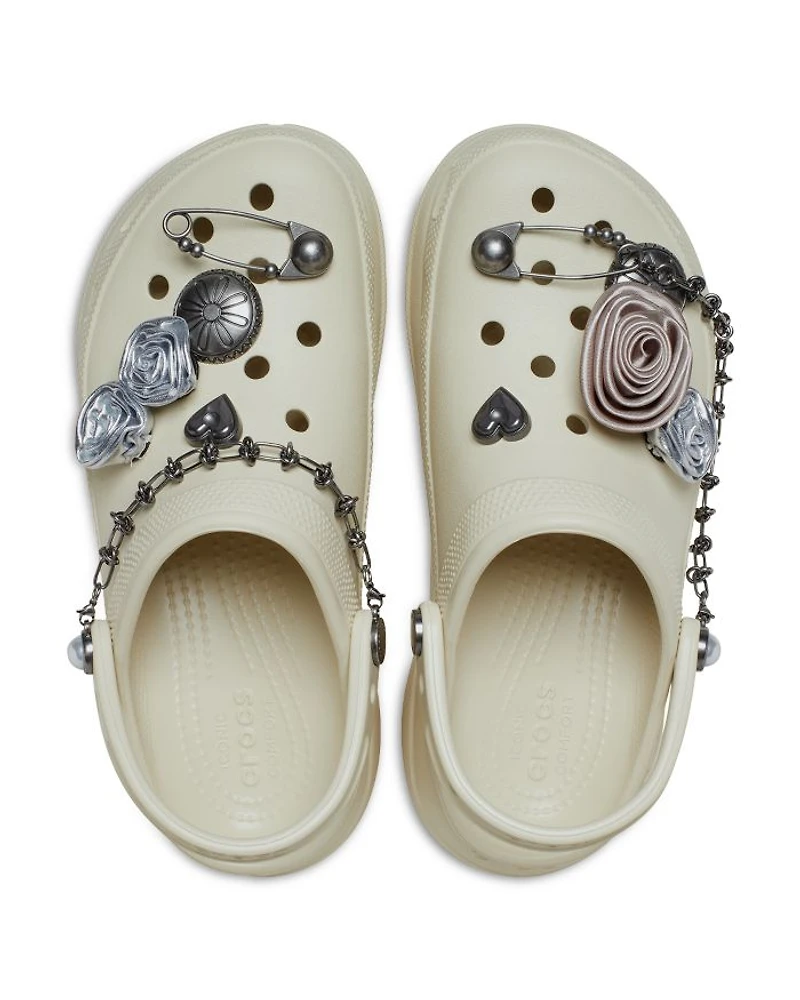 Women's Bae Metallic Rose Clogs
