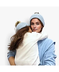 Accouchee Mom N Me Beanie Set- 2 Pcs