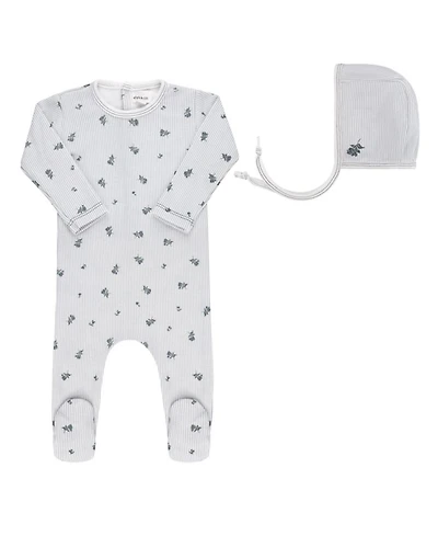 Unisex Berry Collection Footie + Bonnet - Baby