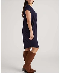 Plus Liquid Jersey Carrera Dress