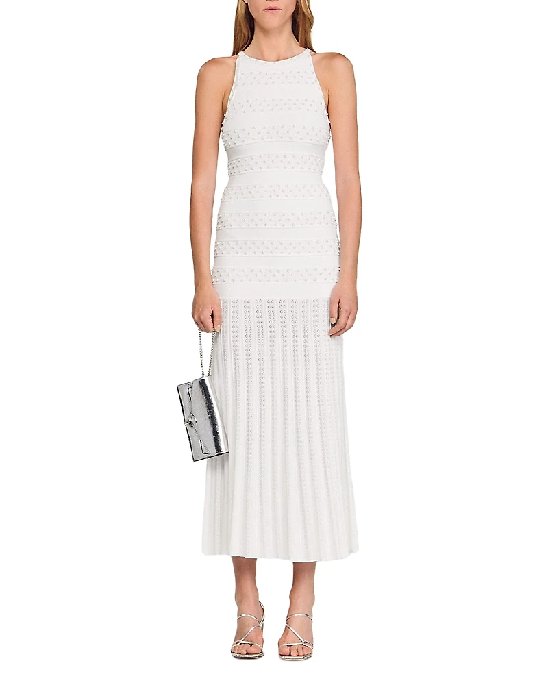 Sandro Beaded Dress