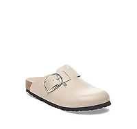 Birkenstock Women's Boston Big Buckle Leather Clogs