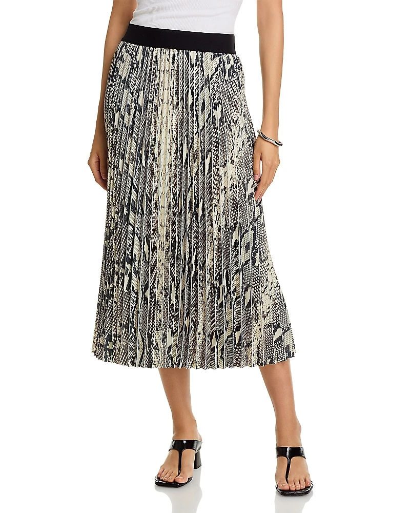 Essentiel Antwerp Indira Pleated Midi Skirt