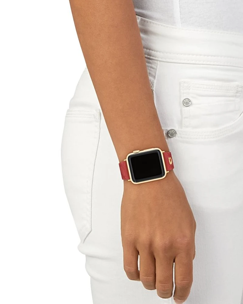 Oliver Leather Strap Watch