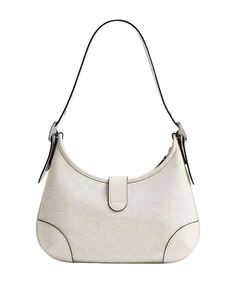 Hamptons Hobo Bag in Signature Jacquard