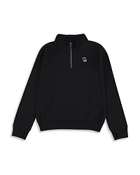 Boys' Essential Quarter Zip Mock Neck Pullover - Little Kid, Big Kid