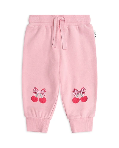 Huxbaby Girls' Cherry Pie Track Pants - Baby, Little Kid
