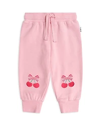 Huxbaby Girls' Cherry Pie Track Pants - Baby, Little Kid