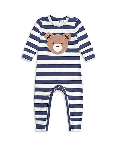 Huxbaby Boys' Striped Huxbear Romper - Baby