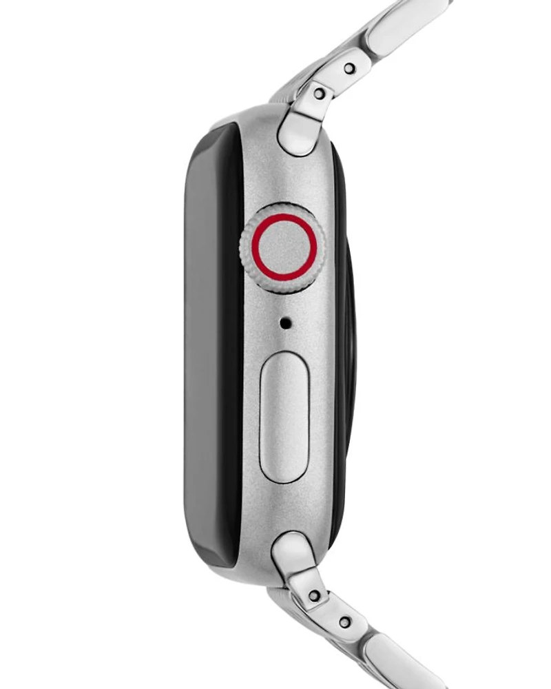Tapered Seven Link Stainless Bracelet Band for Apple Watch