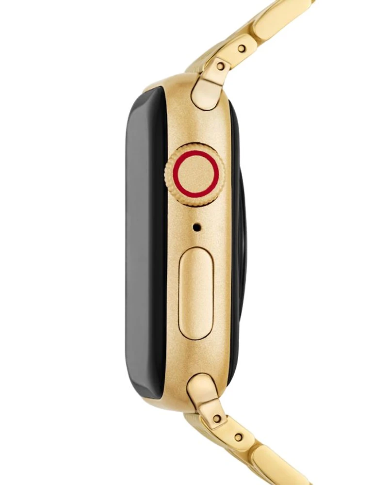 18K Gold Plated Bracelet Band for Apple Watch®, 38-49mm