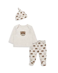 Little Me Boys' Three Piece Cute Bear Set - Baby