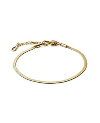 Ana Luisa Stainless Steel Atlas Herringbone Bracelet